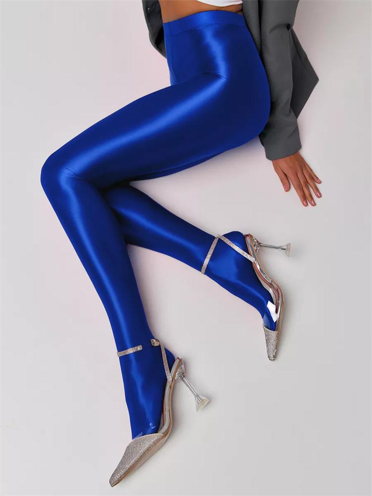 

Зимові Блискучі Колготки Жіночі З Високою Талією Супер Еластичні Панчохи Повсякденні Спортивні Штани для Йоги Жіночі Шкарпетки Колготки Y2k 1XL синій