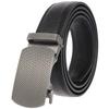 Alloy Automatic Buckle Top Grain Leather Belt - Men's Leather Belt - Genuine Leather Belt