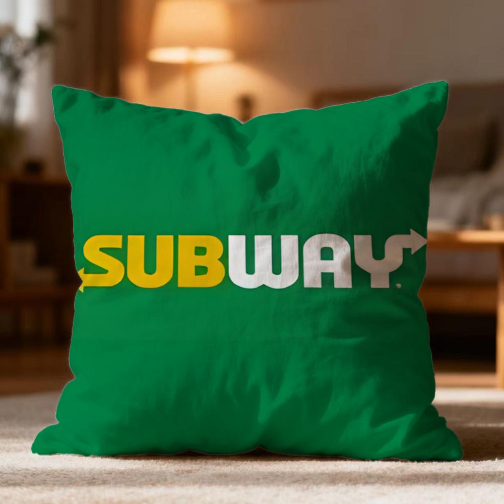 

Модна наволочка S-Ssubwayer М яка Пральна Подушка Багатоцільова для Дивана Ліжка Подорожей Офісу 30cmx30cm