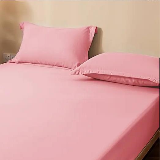 1ks Ultra měkké prostěradlo s gumou - Lehký prodyšný polyester, Snadná údržba a padnoucí chránič matrace, Pohodlné ložní prádlo pro všechna roční období Měkké prostěradlo