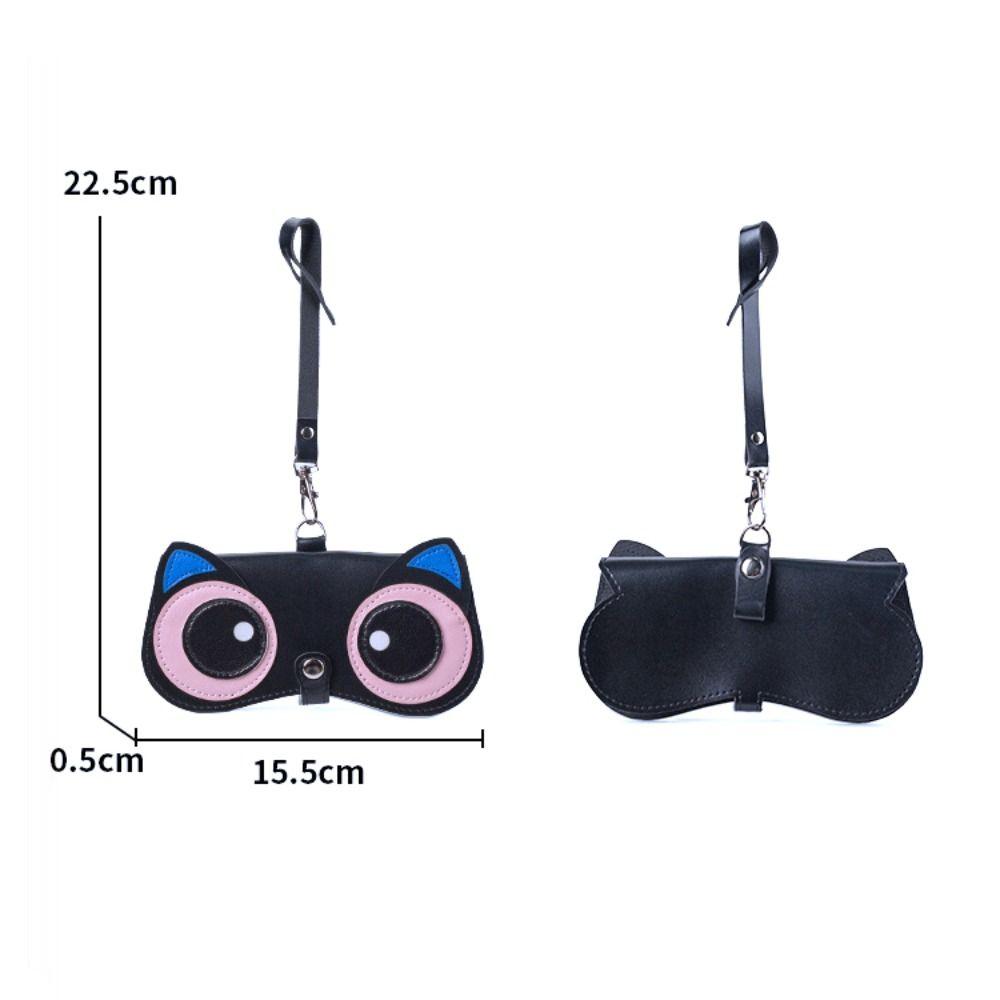 Portable Sunglasses Storage Cover Cartoon Eyeglasses Case Cute Myopia Glasses Organizer Bag