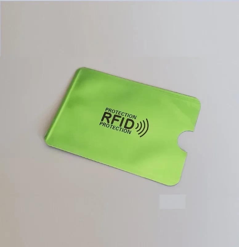 Anti Rfid Lommebok Bankkortholder Id Bankkort Etui Beskyttelse Metall Kredittkortholder