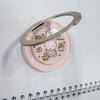 Kawaii Miffy MagSafe Magnetic Phone Holder Cute Pink Cartoon 360° Rotatable Stand for IPhone Durable with Strong Magnetic Base