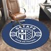 Getafe Club De Futbol,Soccer Crest Chair Mat Round Rug Office Carpet, Non Slip, Suitable for Living Rooms, Bedrooms Decor.1205121a