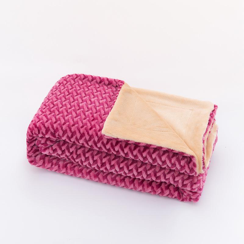 

Двухслойное жаккардовое одеяло из катионной фланели для детей и домашних животных 75x100 cm