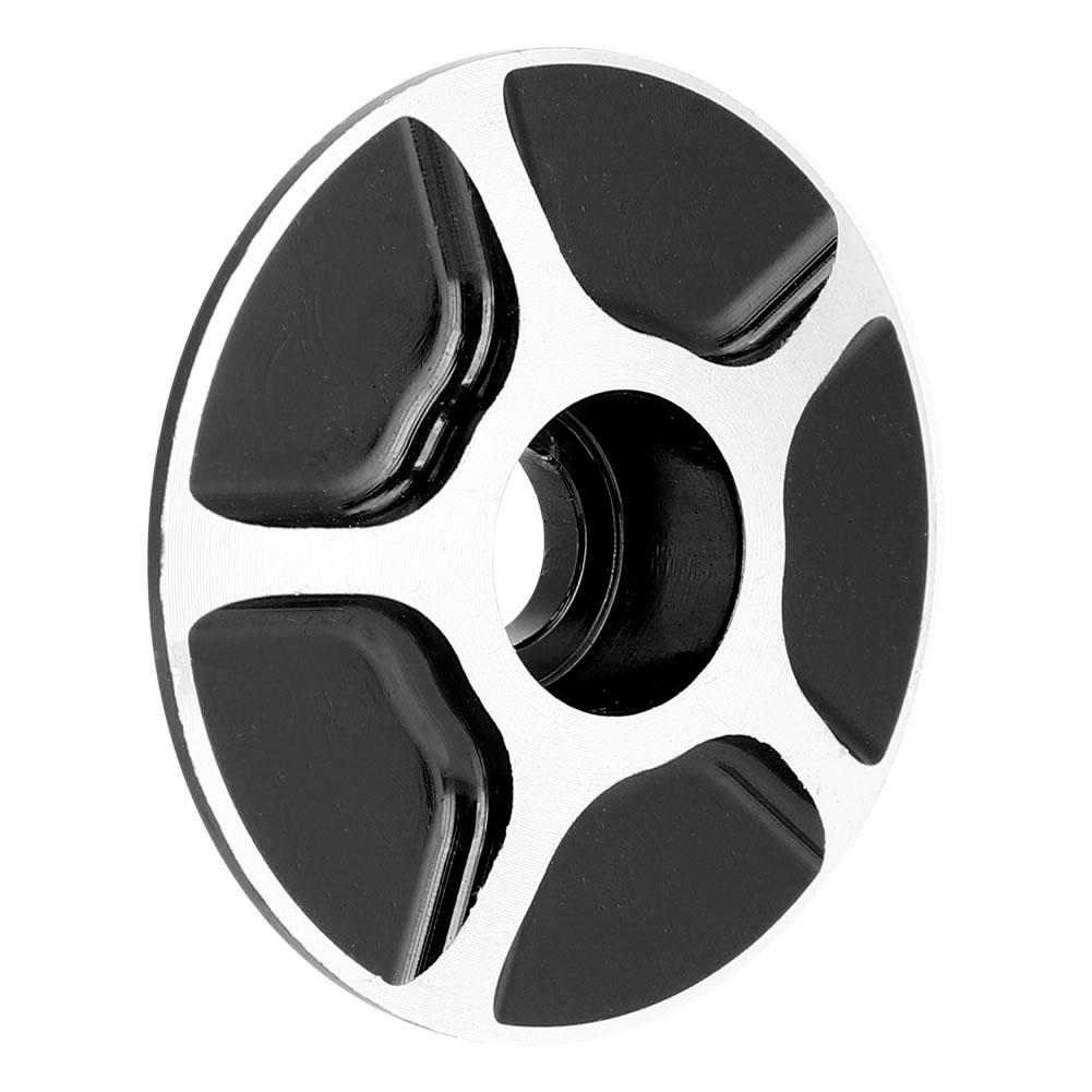 

Aluminum Threadless Road Bike Bicycle Stem Headset Top Cap Cover Black чёрный