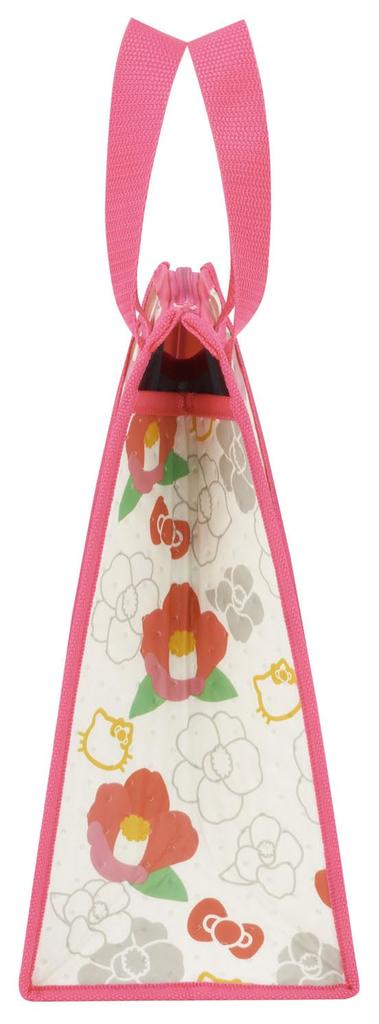 Skater Lunch Sanrio Hello Kitty Camellia Bag, Non-woven Fabric, Insulated, FBC1-A