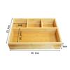 ZISIZ Bamboo Wood Desktop Organizer