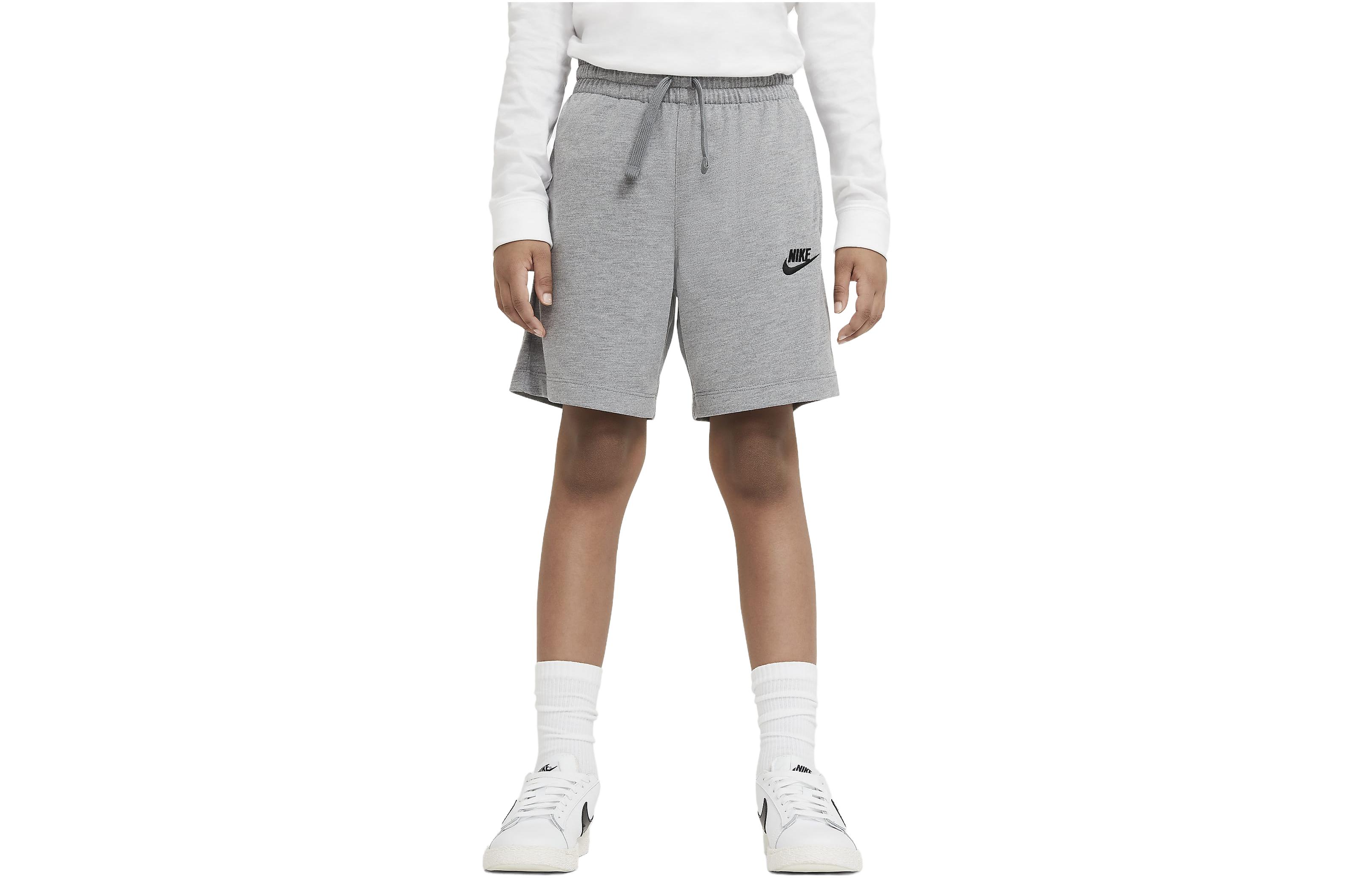 Nike Jersey Kids Shorts Kids  Gray DA0806-091 L