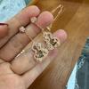 Medieval Style Flower Vine Red Lace Gourd Necklace Ruyi Hollow Collarbone Chain Hair Ruyi National Style
