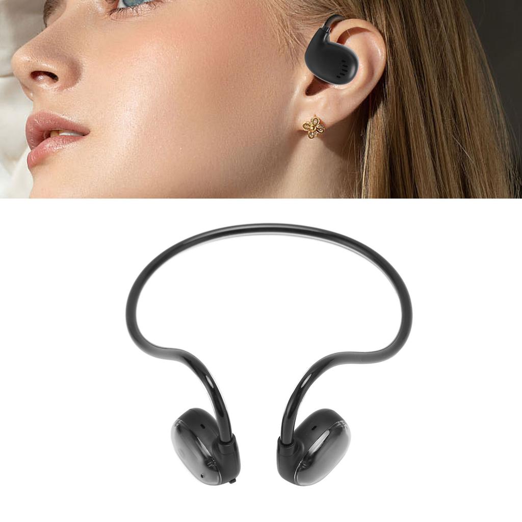 Open Ear Headphones Bluetooth 5.3 Air Conduction Wireless Stereo Dual Mic Call Noise Reduction Sport