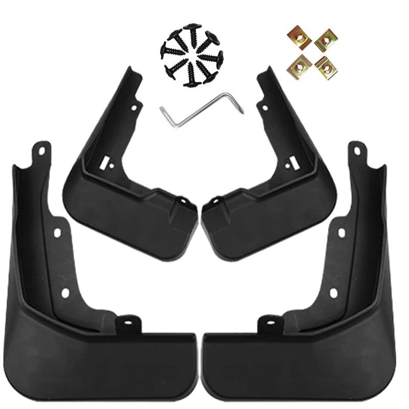Wheel Fender Mudguards for Lexus RX RX350 RX350H RX500H Sport -2025 Splash Guard Mud Flaps Black