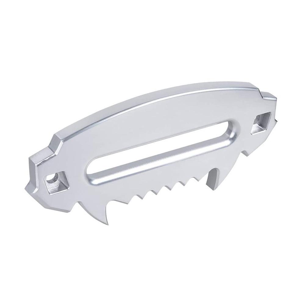 Aluminum Hawse Fairlead for Synthetic Winch Rope Auto Parts Winch Cable Roller Fairlead Hawse Fairlead