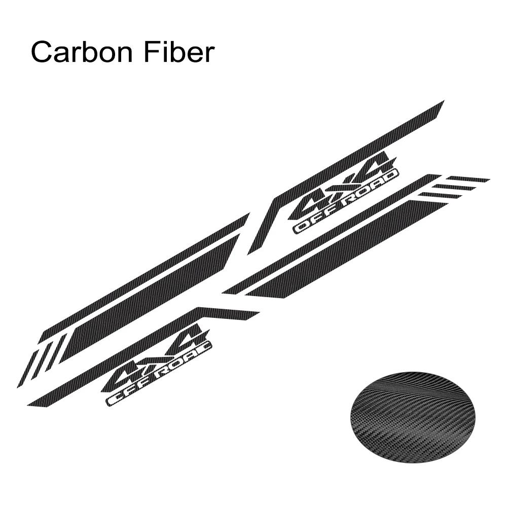120x10cm Car Stickers Decals 4X4 Off Road Graphics Vinyl Decal Car Pickup Truck Side Sticker Auto Styling Decoration Accessories