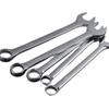 Multi-Spec Open-Box Wrench Set for Automotive and Machine Repair—Mirror Finish, Large Star Wrenches