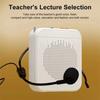 Rechargeable Microphone Speaker Ultralight Loudspeaker Voice Amplifier  Outdoor Use