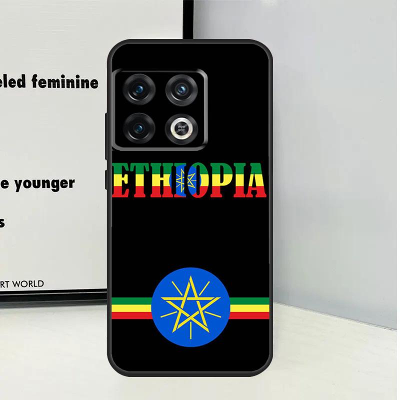 Ethiopia Flag For OnePlus Nord CE 5 2 3 4 Lite N20 N30 Case For OnePlus 13 12 11 9 10 Pro 10T 12R 13R 13T