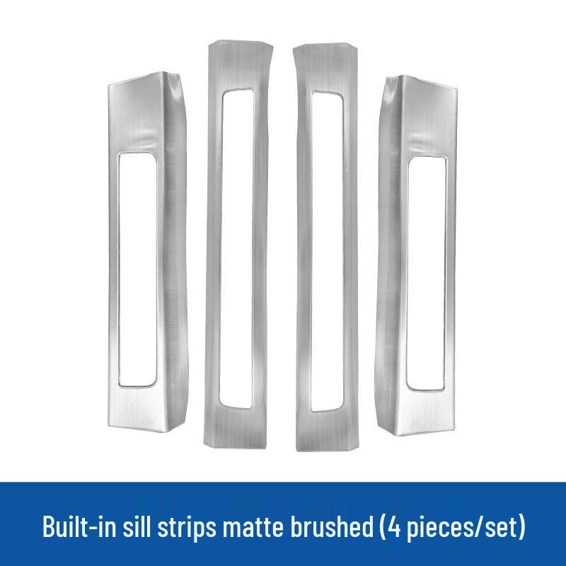 22-23 Land Cruiser LC300 Stainless Steel Door Sill Strips