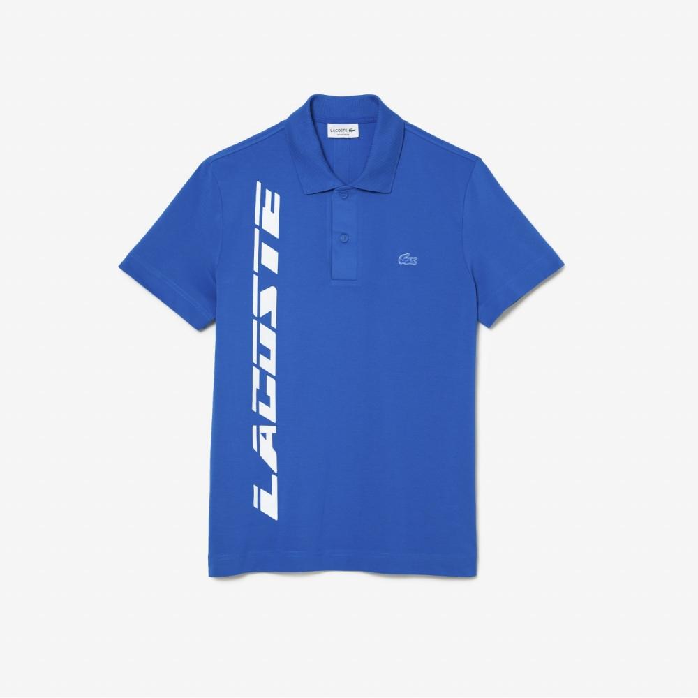 

Мужская футболка-поло LACOSTE с принтом Big Word PH9643 52N K1Q