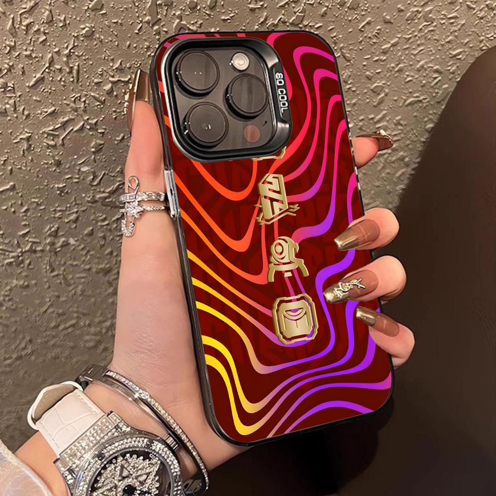 

Valo Chamber Phone Case for iPhone 17 16 15 14 13 12 11 X XR XS Air Pro Max Plus Black Colorful Silver Cover iPhone X