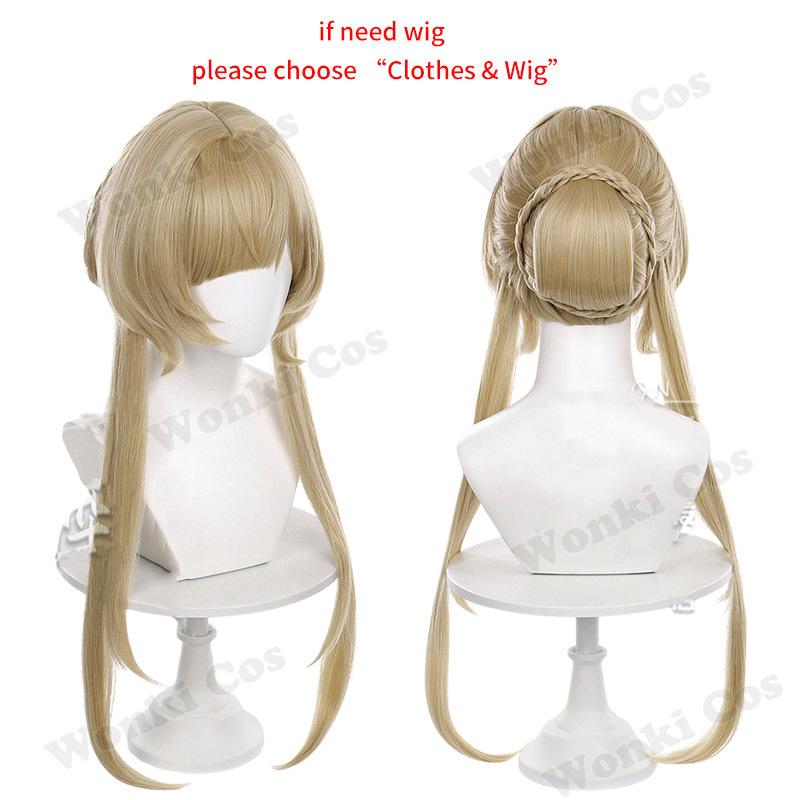 Nuovo Costume Cosplay Sandrone Gioco Impact Marionetta Fatui Parrucca Cosplay Sandrone Scarpe Vestito da Cameriera Gioco di Ruolo Costumi di Halloween