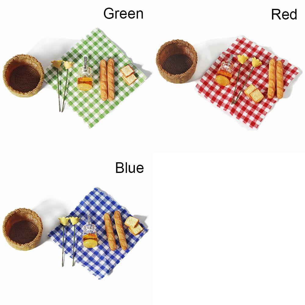 Kitchen Tool Model Doll Accessories Simulation Food Toys Dollhouse Food Miniature Bread Basket