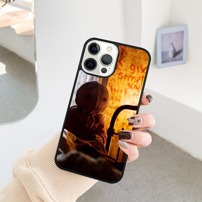 Ghost HALLOWEEN TRICK TREAT SCARY CREEPY Phone Case For iPhone 17 Air 16 15 14 11 12 13 Pro MAX Plus Coque Cover