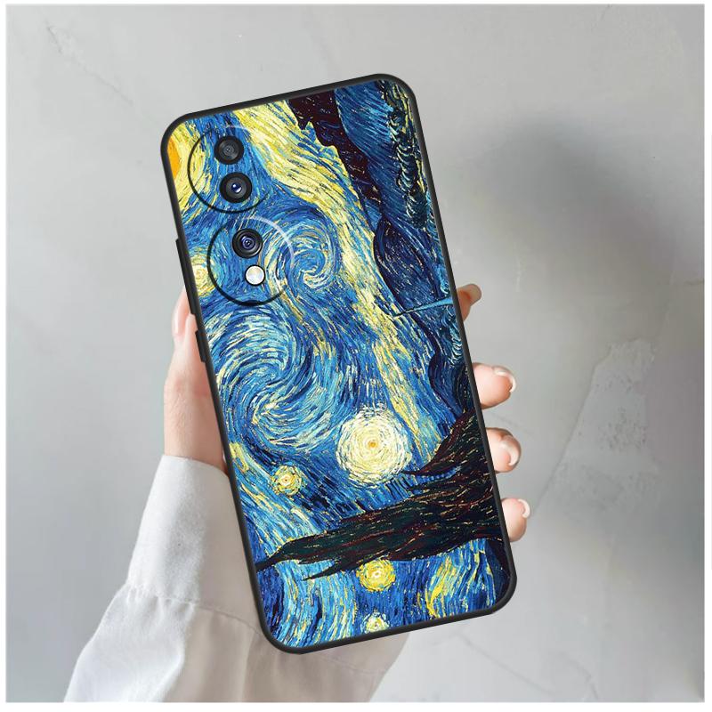 Van Gogh Starry Night Case For Honor X9a X8a X6a X7a X6 X7 X8 X9 X9b X8b Honor 70 50 90 Lite Magic 5 6 Pro Cover