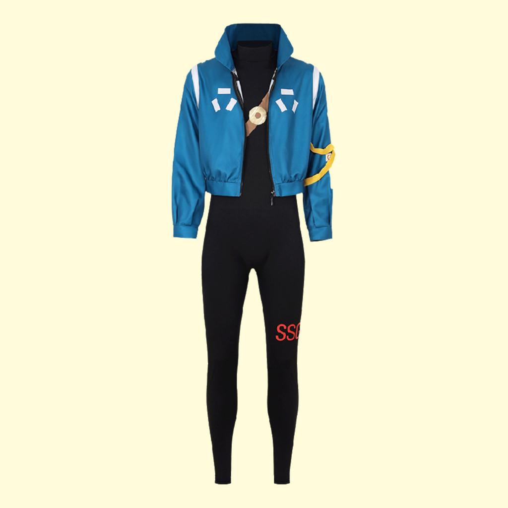 One Piece Pirate King Cosplay Costume Luffy Jacket Anime Outfit Role Play Clothing