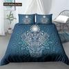 Elephant Bedding Sets Boho Style Luxury 3D Print For Kids Adults Teens Ganesha Duvet Cover Set Queen Size Polyester Bedding Set