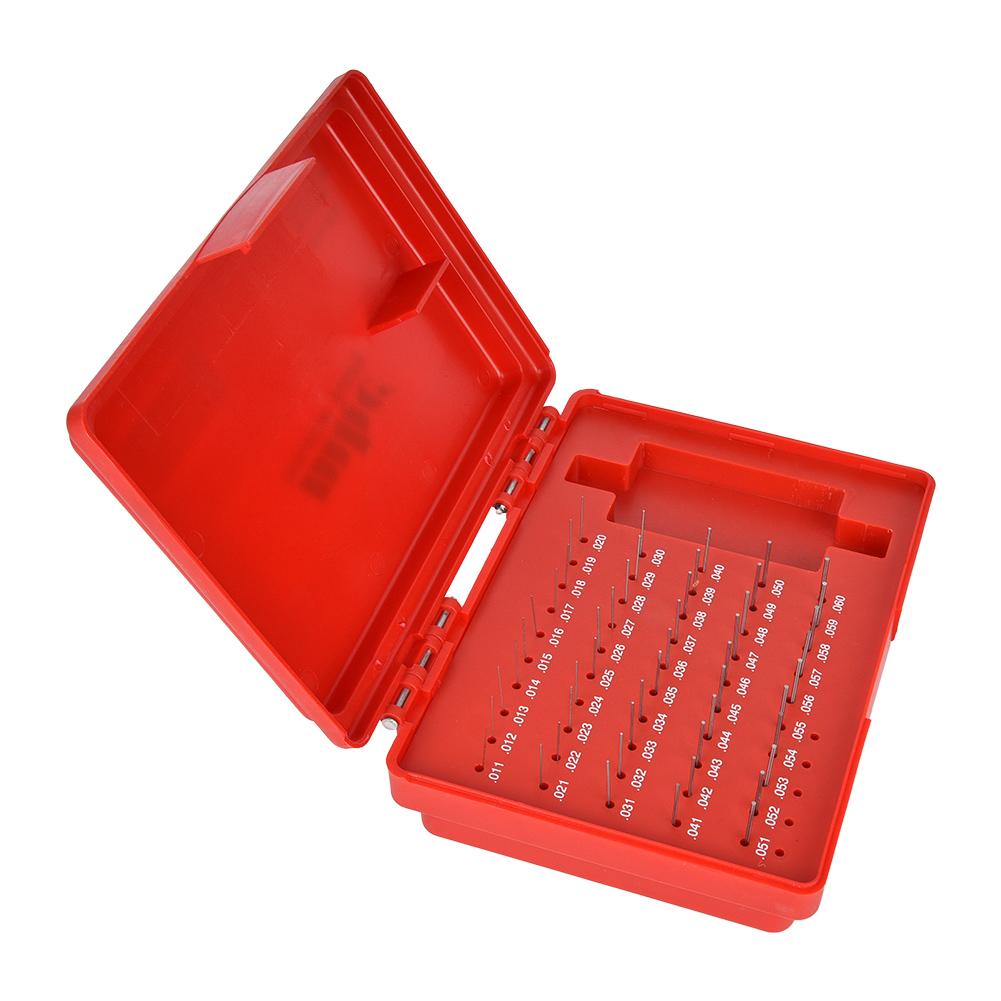 50Pcs Set M0  0.011 0.060 Inch Steel Plug Pin Gage Set 0.0002 Inch Precision