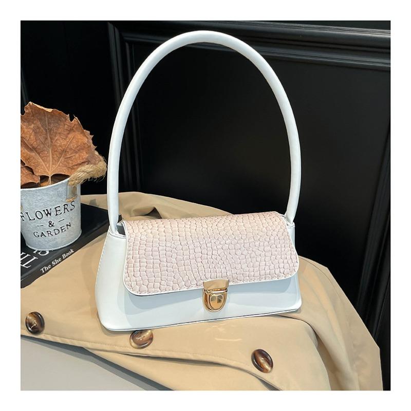 

Today s popular armpit bag 2 autumn new bag women s casual trend handbag fashion shoulder bag білий