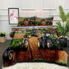 Construction Vehicle Kids' Bedding Set - Plush Quilt Cover 3-piece Set