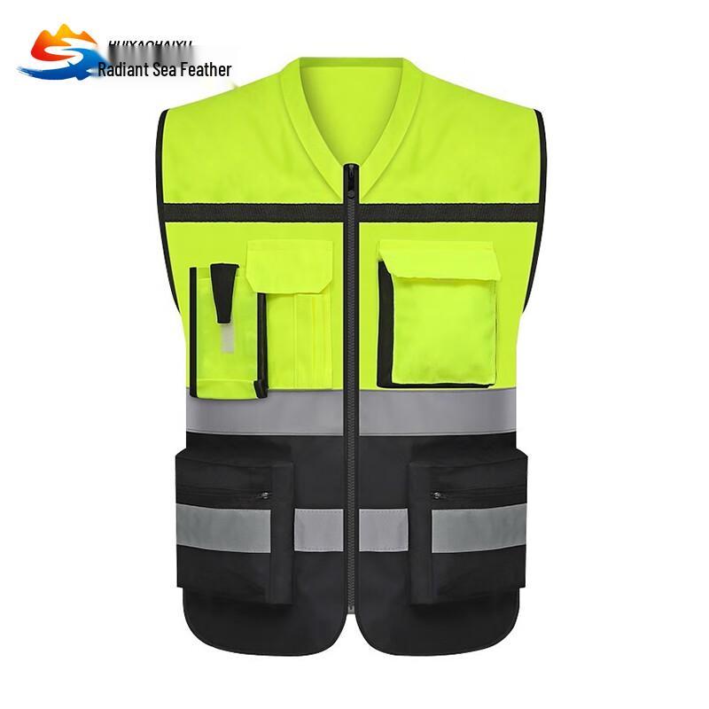 Multi-Pocket Reflective Safety Vest