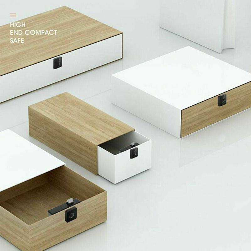Smart Fingerprint Drawer Lock No Keys Anti-theft Cabinet Locker for Home Office Drawer Box