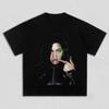 Summer Portrait Pattern Printed Pure Cotton Tshirt For Unisex And Unisex Fashionable Pure Cotton Tshirt Versatile Casual Wear