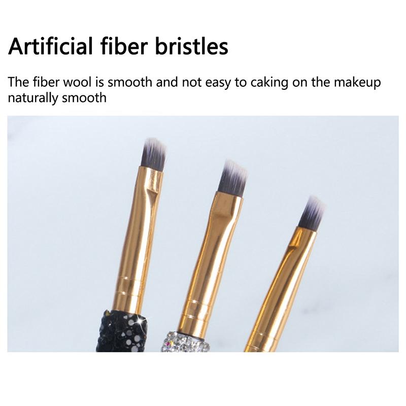 Weiche Wimpernbürsten Ellbogenkonturierung Doppelkopf-Wimpernbürsten Augen Verblenden Kosmetik Make-up Werkzeug