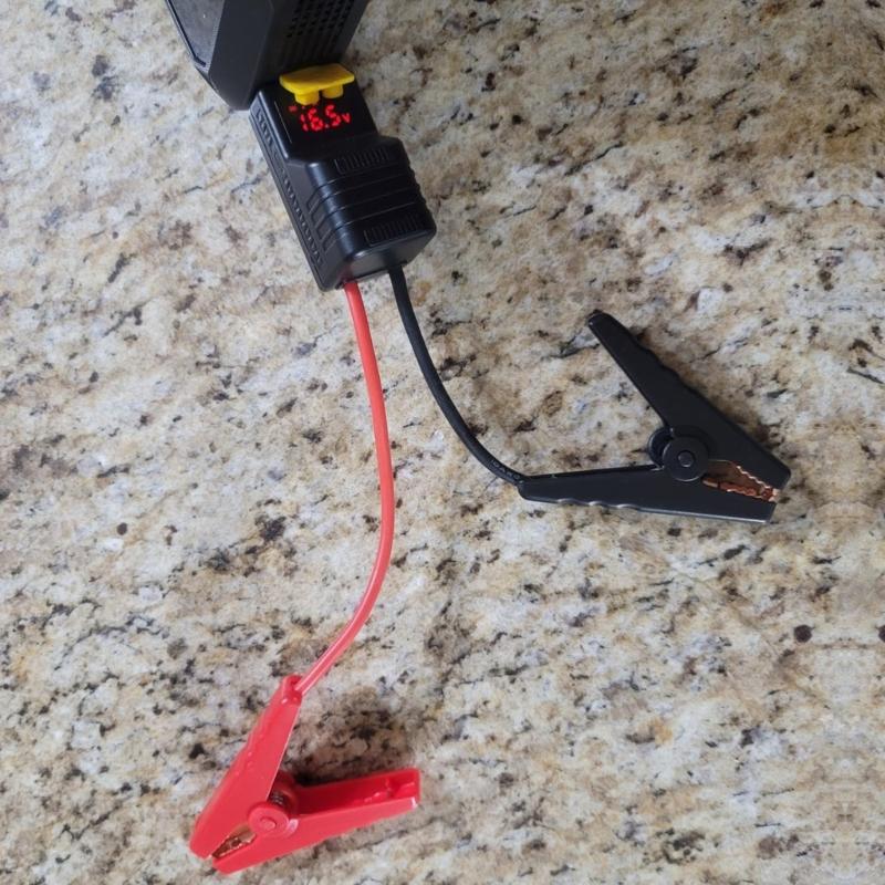 High Powered Peaks Emergency Jump Starters Clamps With Voltages Display Intelligents Safety Chip For Quick Car Jumps