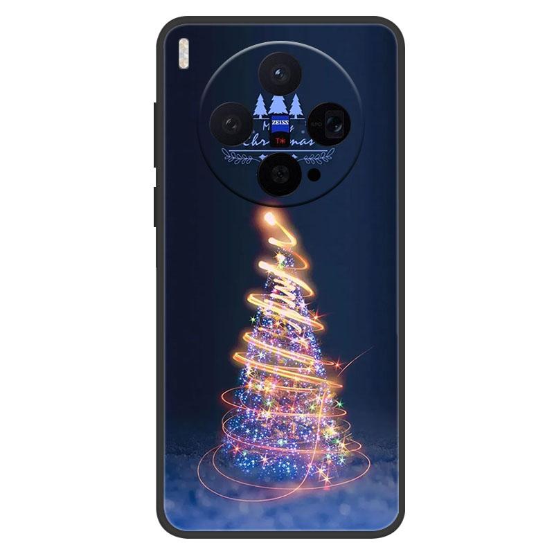 For Vivo X300 X300Pro X200 FE X200Pro X200Ultra X200 Pro Mini X200S Case Christmas Painted Phone Cover Soft Silicone TPU Shell