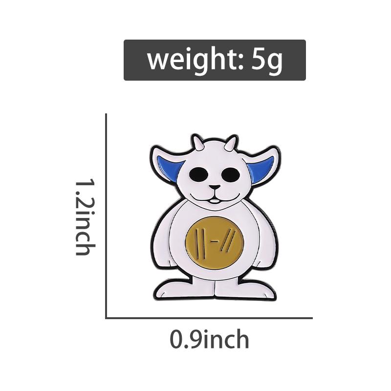 Pilot Zeichentrickfigur Emaille Anstecknadeln Custom Niedliche Tiere Broschen Reversabzeichen Kleidung Lustiger Schmuck Geschenk für Kinder Freunde