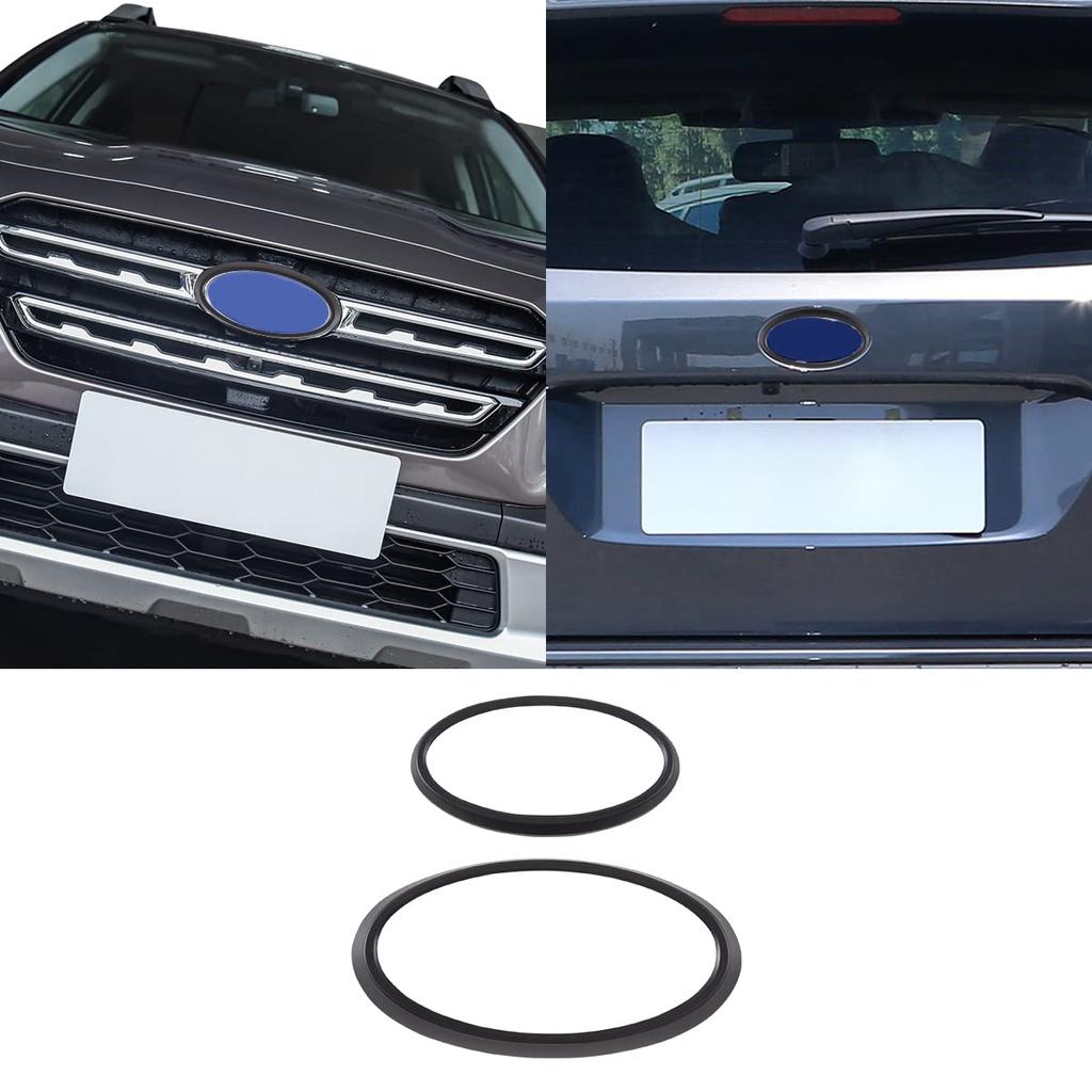 Sauicemy Engine Cover Logo Decoration Ring Logo Ring Trim Frame
