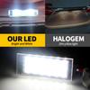 2Pcs White LED Number License Plate Light for Renault Clio Laguna 2 Megane 3 Twingo Master Vel Satis 12v Car Accessories