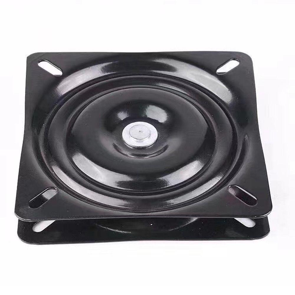 360° Rotation Bar Stools Swivel Plate Sturdy Easy Installation Steel Swivel Platform Universal Flat Boat Seat Mount Bracket