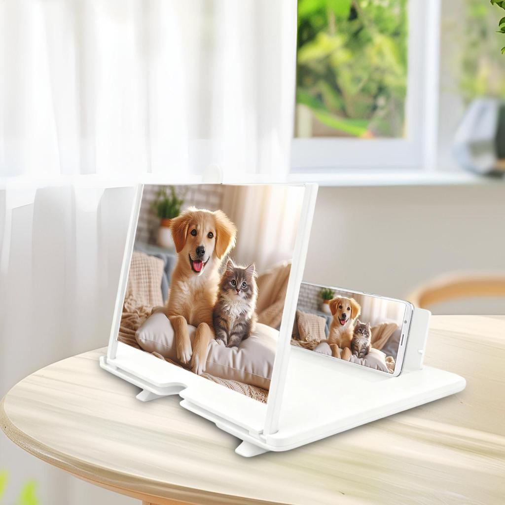 Multi Functional HD Amplifier Mobile Phone Screen Amplifier HD Screen Magnifying Glass Phone Stands Eye Protection