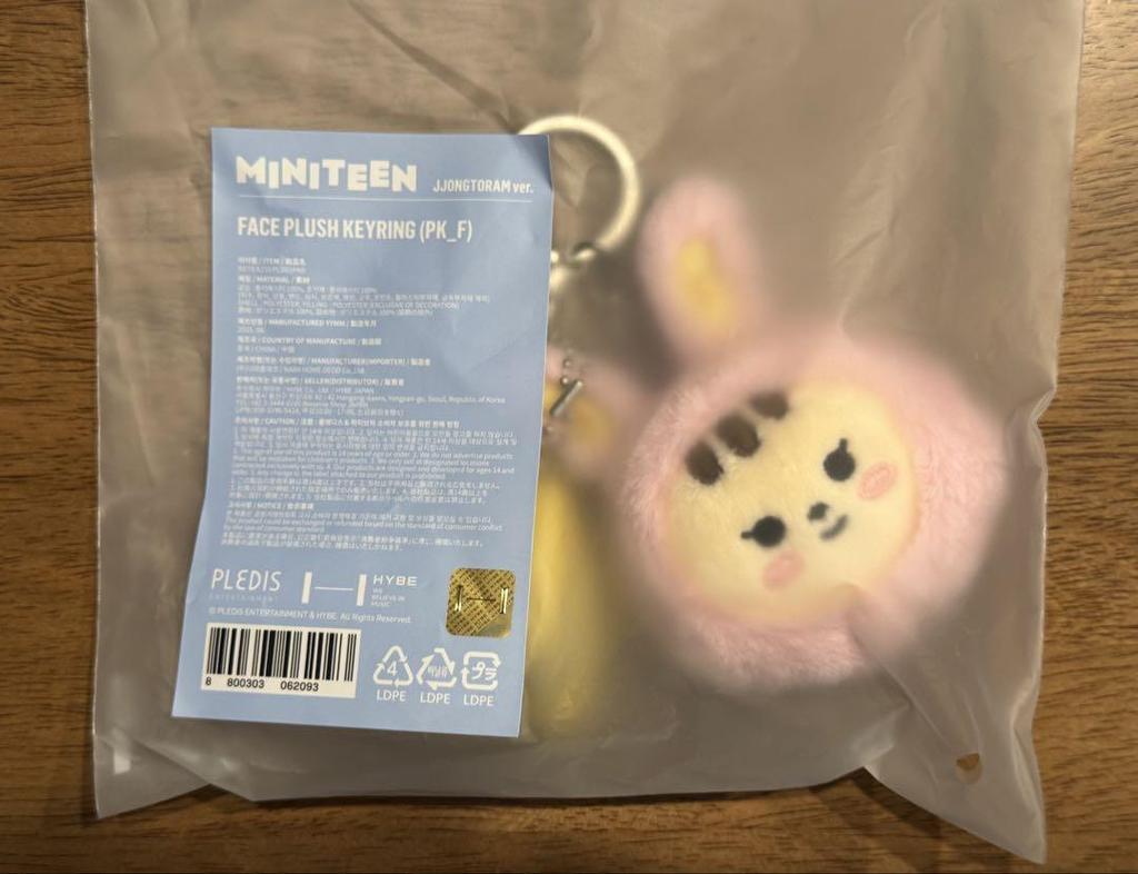 [USED] MINITEEN Pop-up Jeonghan Face Keyring Seventeen