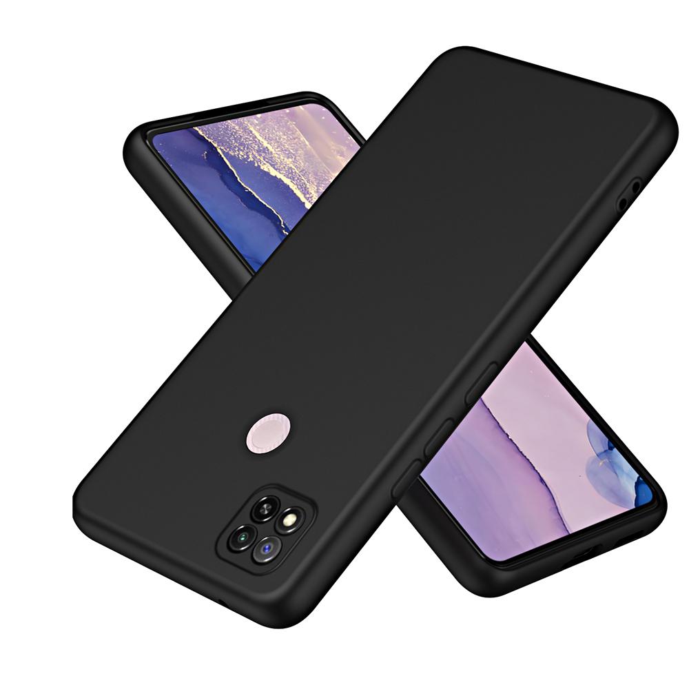 

Роскошный жидкий силиконовый чехол для телефона Xiaomi Redmi 9C Nfc 9CNFC Чехлы Redmi 9C чёрный