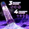 1 Electric Penis Pump Penis Vacuum Pump with 4 Smart Training Modes and 3 Sucking Modes, Automatic Male Masturbator Pump Unit with 2 Silicone Sleeves