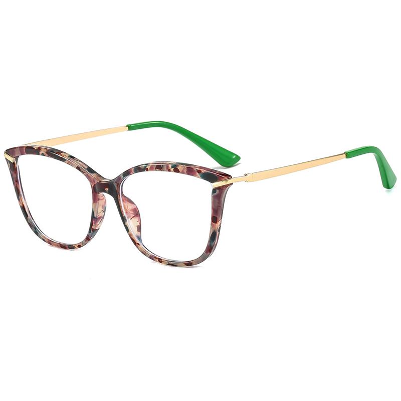 Champagne Cat Eye Prescription Glasses 0 -0.5 -0.75 To -6.0 Astigmatism Blue Light Blocking Women Minus Diopter Eyewear