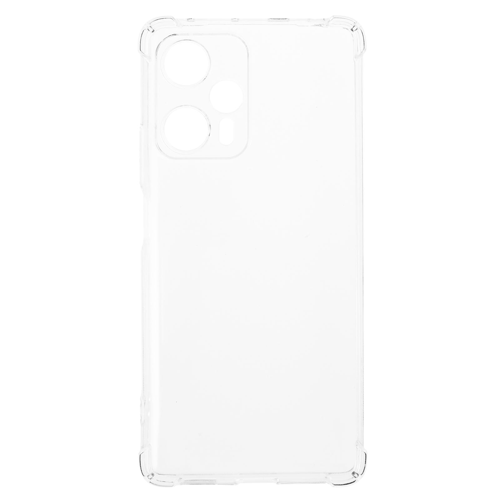 

For Xiaomi Redmi Note 12 Turbo/Poco F5 5G Soft TPU Case Reinforced Corners Anti-drop Phone Cover A