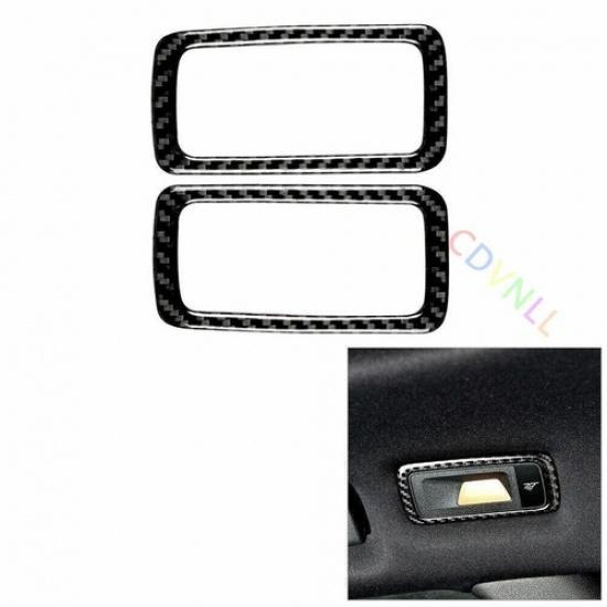 Carbon Fiber Rear Roof Light Frame Trim Cover For Porsche Macan 2014-2019